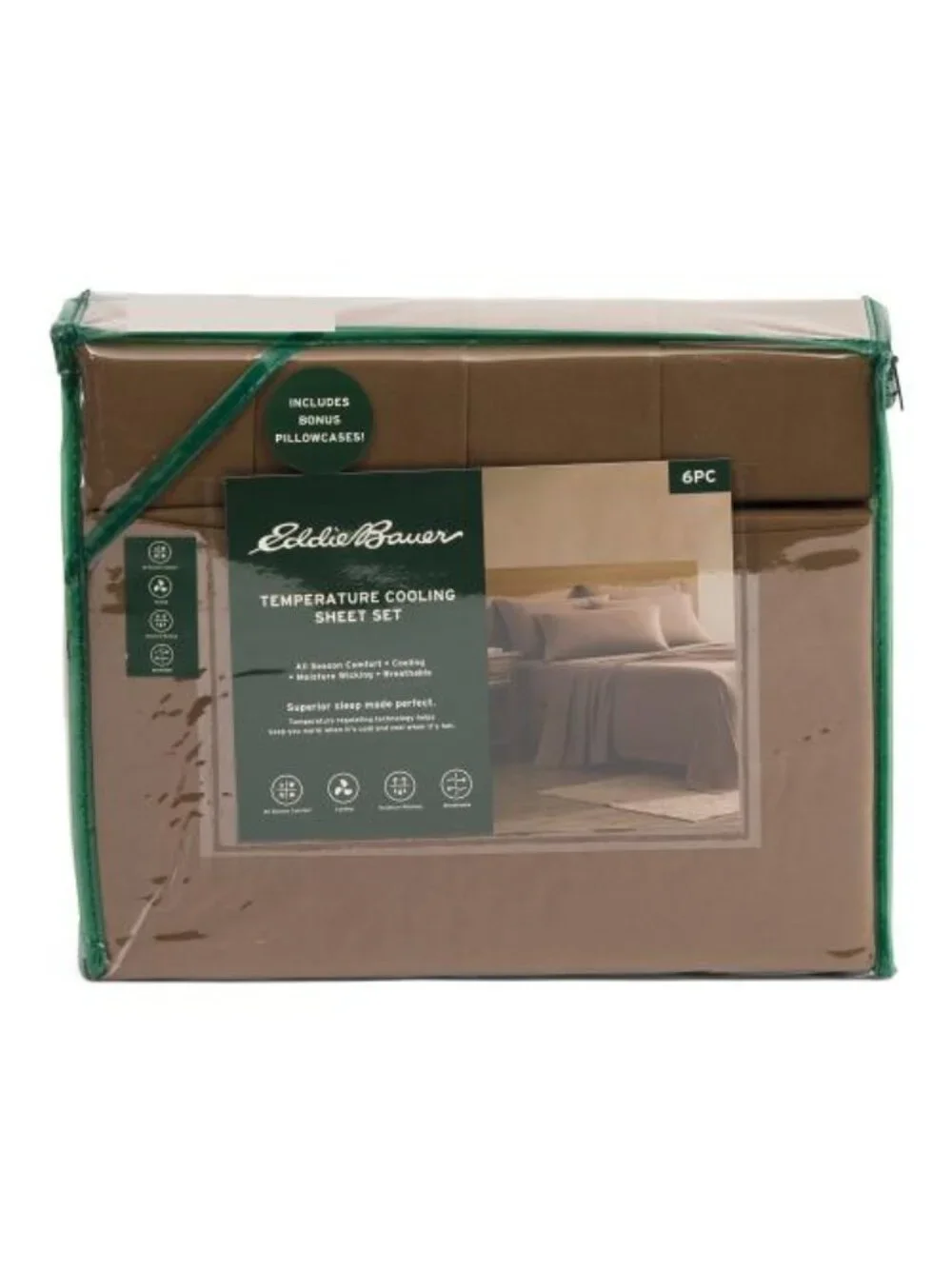 EDDIE BAUER Temperature Regulating Sheet Set